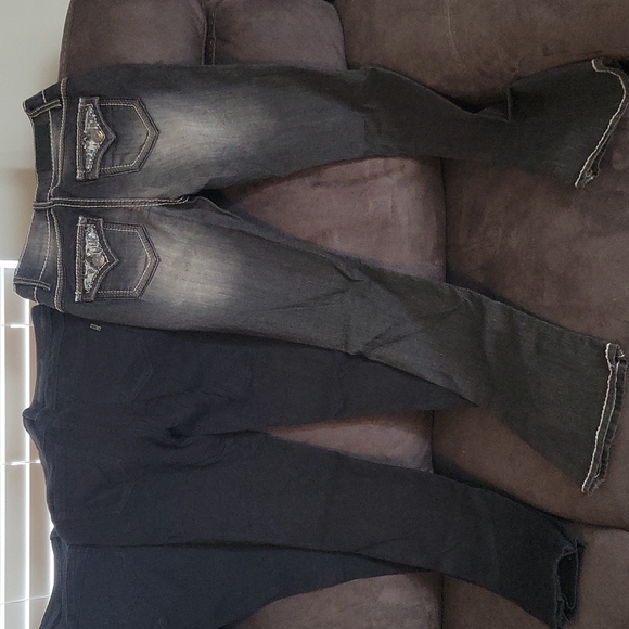 Black Jeans size 1-3 - Picture 4 of 4